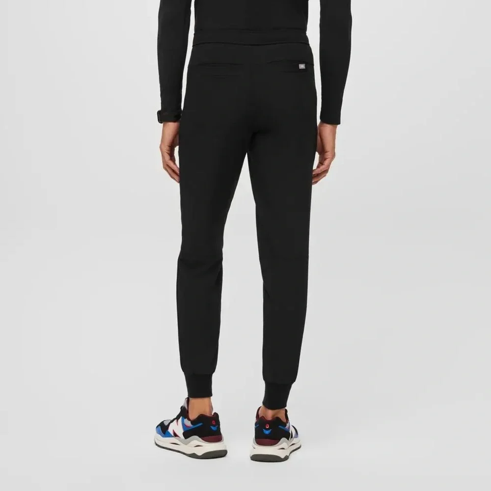 NWT FIGS Men’s Tansen Jogger Scrub Black Size 2XL